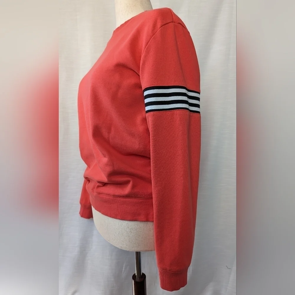 Lightweight Adidas Crewneck‎ Coral Sweatshirt - Picture 4 of 14